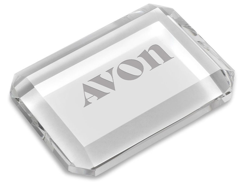 Premier Crystal Rectangle Paper Weight