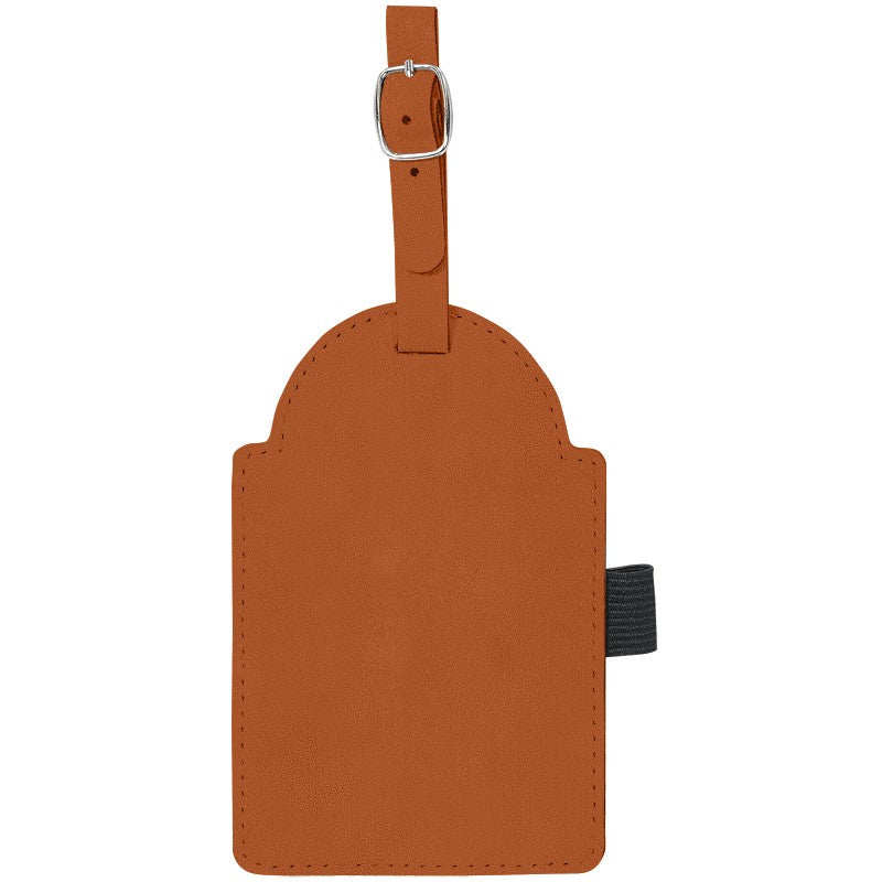 Personalized Rawhide Golf Bag Tag with Tees