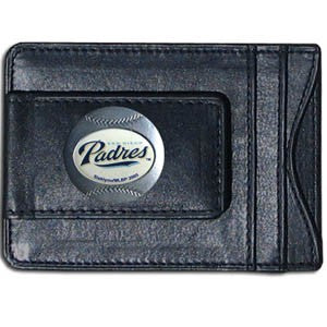 MLB Leather Wallet & Money Clip - Executive Gift Shoppe