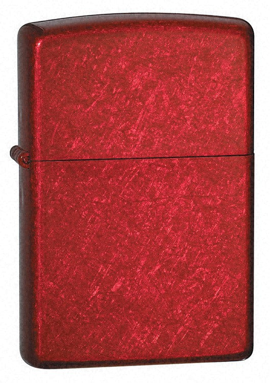 Candy Apple Red Finish Zippo Lighter - Executive Gift Shoppe