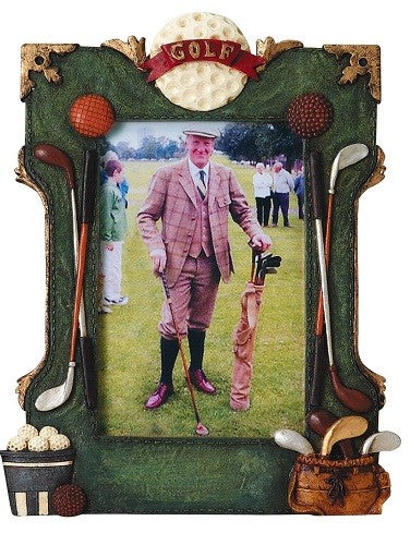 Golfer's Picture Frame