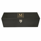 Split Monogram  Black Wine Box