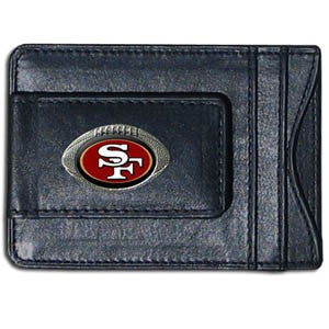 NFL Leather Wallet & Money Clip - Executive Gift Shoppe