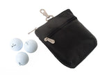 Zippered Valuables Golf Pouch