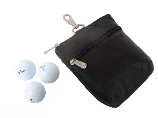 Zippered Valuables Golf Pouch