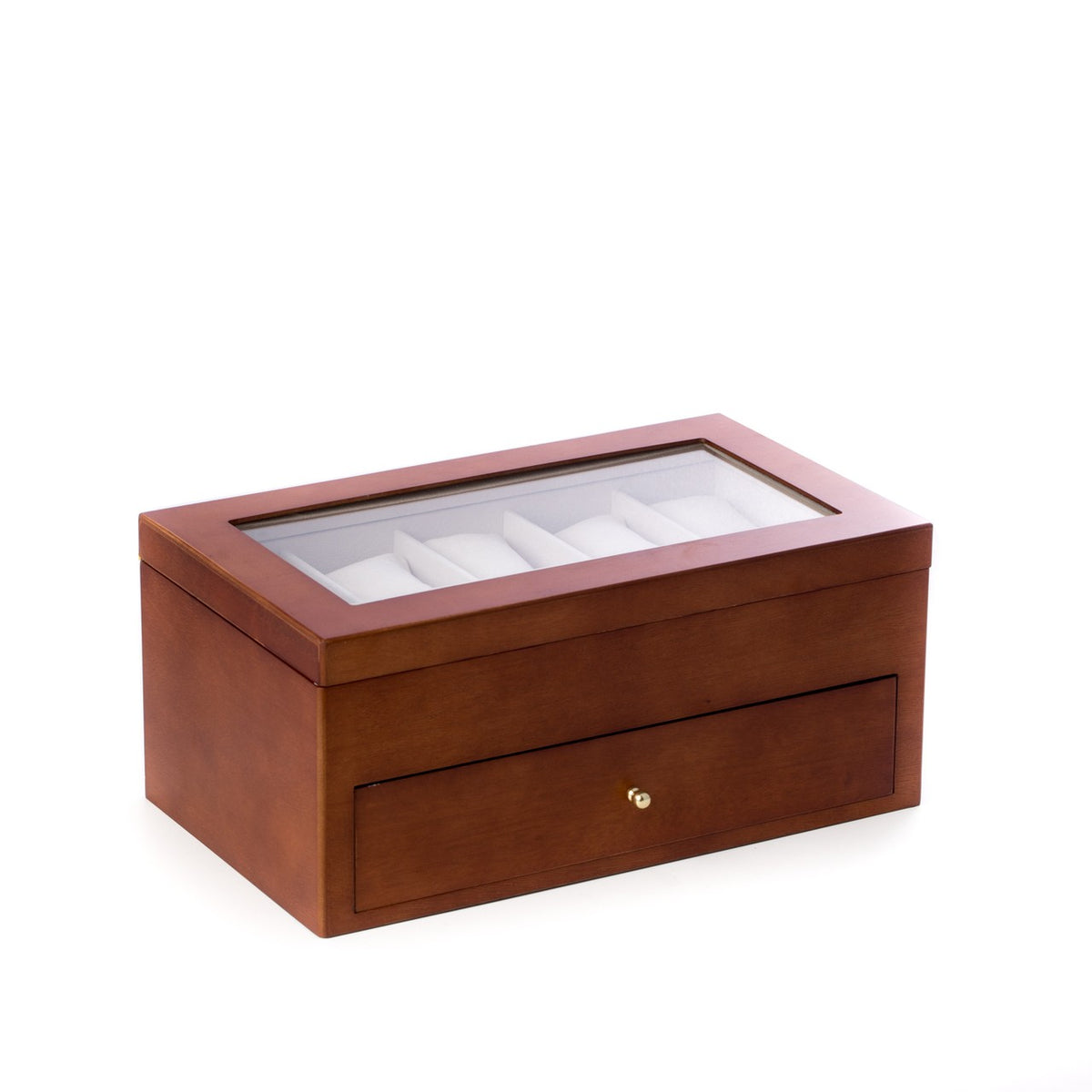 20 Watch Cherry Wood Box with Viewing Window