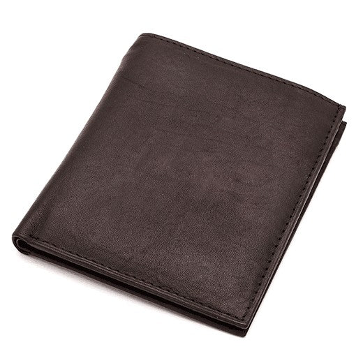 Genuine Leather 13 Card Credit Card Holder with ID Window
