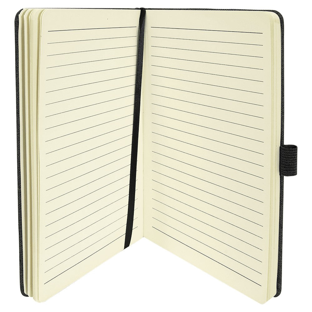 Personalized Writing Journal with Gray Cell Phone & Card Slot