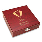 Tuxedo Theme Flask & Gaming Set