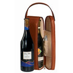 Single Wine Bottle Leather Carrier & Presentation Case