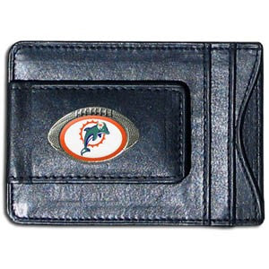 NFL Leather Wallet & Money Clip - Executive Gift Shoppe