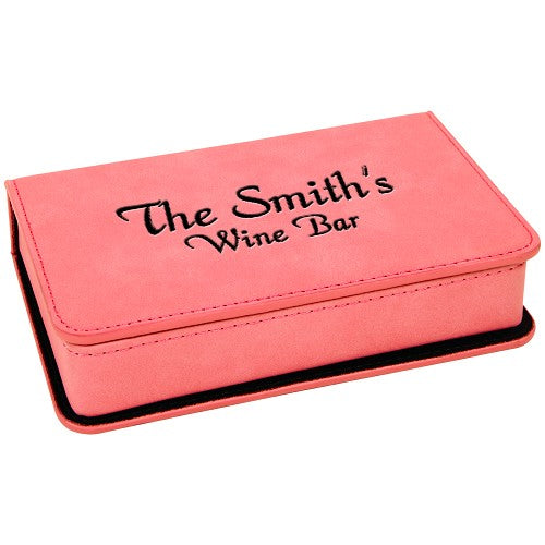 Personalized Pink Wine 2 Piece Tool Set