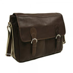 Classic Expandable Messenger Bag by Piel Leather - Free Personalization