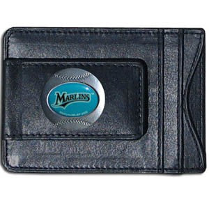 MLB Leather Wallet & Money Clip - Executive Gift Shoppe