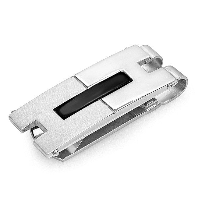 Enigma Engraved Spring Loaded Money Clip - Executive Gift Shoppe