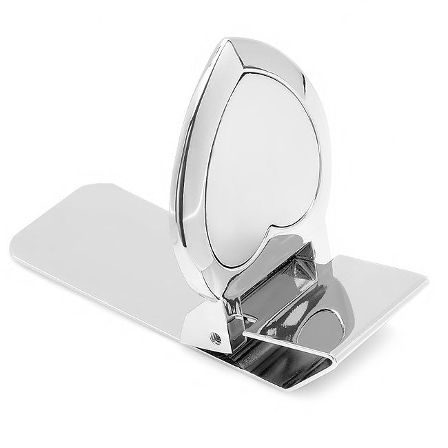 Heart Shaped Engraved Hinged Money Clip - Executive Gift Shoppe