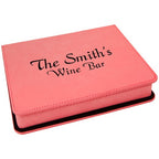 Personalized Pink 4 Piece Wine Tool Set