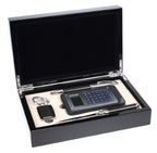 Laser Engraved Ballpoint Pen, Letter Opener & Calculator Gift Set