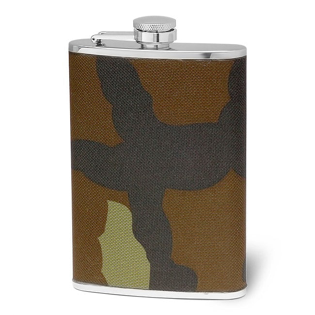 8 Ounce Camouflage Flask - Executive Gift Shoppe