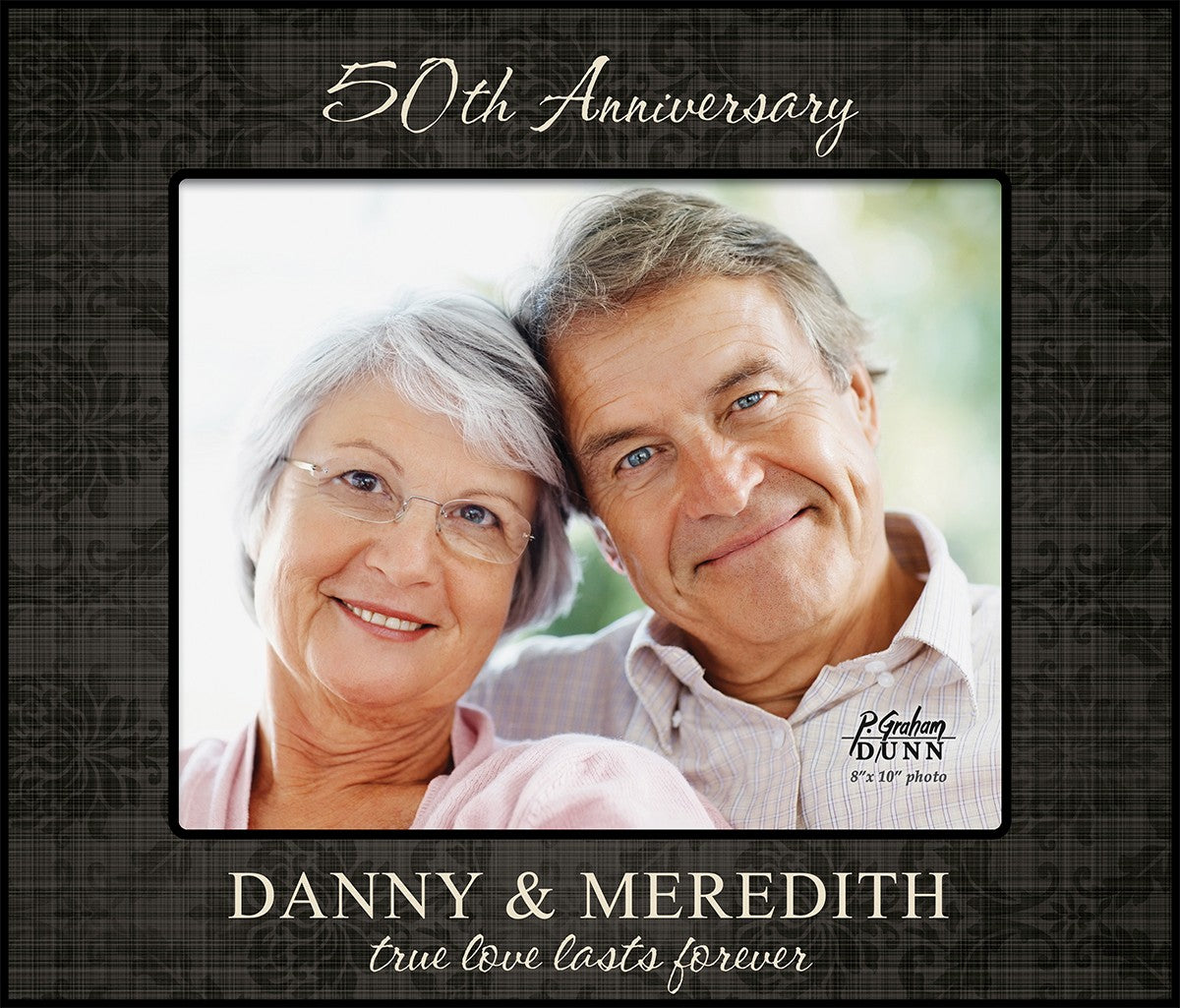 Personalized True Love Anniversary 8" x 10" Picture Frame