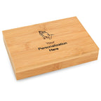 Praying Hands Bamboo 4 Piece Wine Tool Set