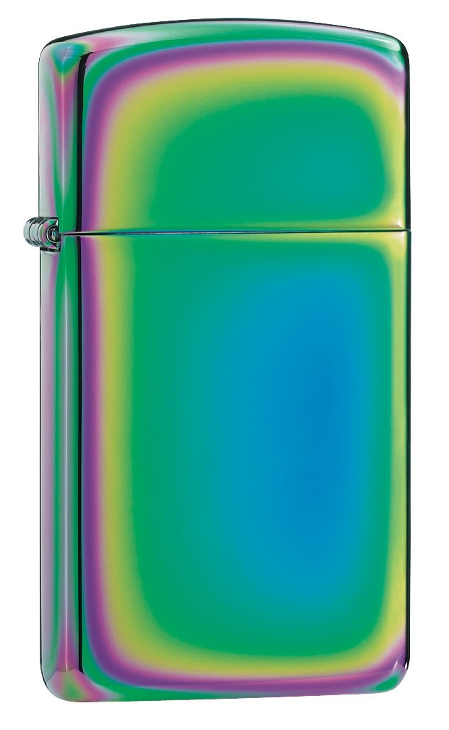Slim Spectrum Zippo Lighter - ID# 20493