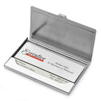 The Frontier Stainless Steel Business Card Case - Executive Gift Shoppe
