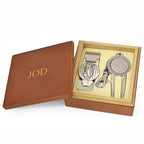 Golfer's Personalized Money Clip & Divot Tool Keychain Gift Set - Executive Gift Shoppe