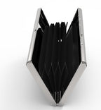 Polished Steel Engraved Business Card Case/File - Executive Gift Shoppe