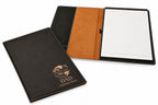 World's Best Dad Black Leatherette Portfolio & Pad Holder