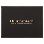 Personalized Black & Gold Certificate Holder