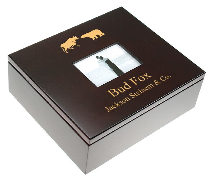 Wall Street Treasure Box with Photo Frame