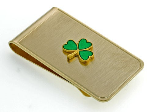 Shamrock Money Clip - Executive Gift Shoppe