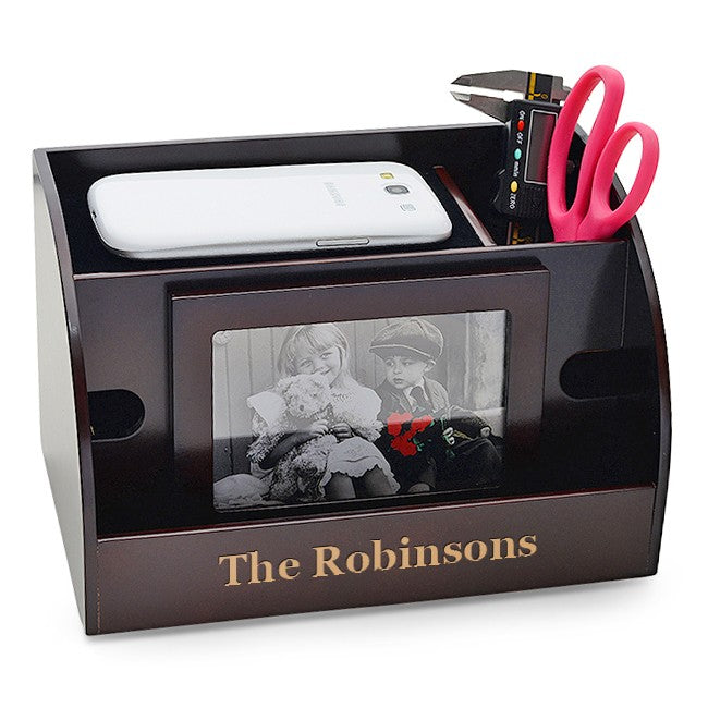 Espresso Charging Station with Pencil Cup and Frame