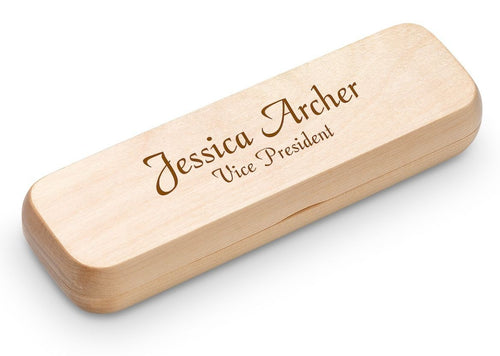 Personalized Maple Wood Pen and Pencil Set