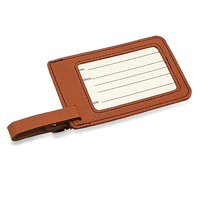 Full Name Monogram Rawhide Luggage Tag