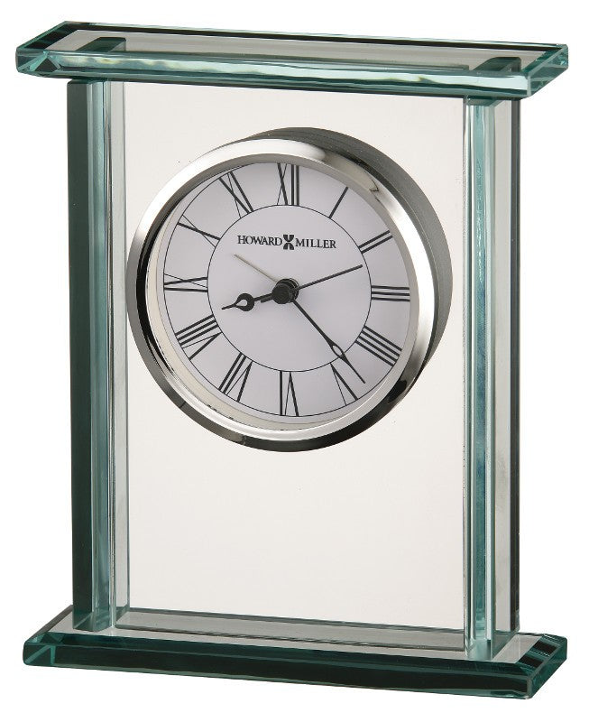 Cooper Glass Carriage Alarm Clock by Howard Miller