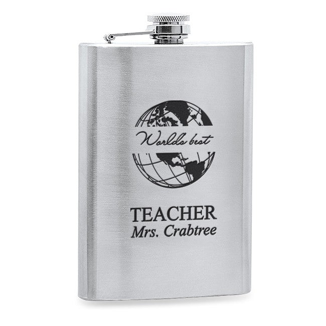 World's Best Teacher Stainless Steel Flask