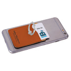 Personalized Rawhide Tone Phone Wallet with Ring