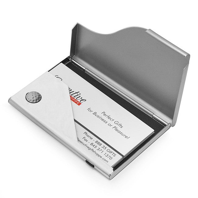 The Golf Collection Personalized Business Card Case - Executive Gift Shoppe
