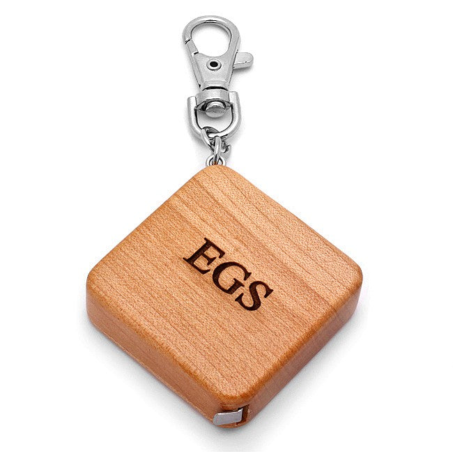 Personalized Wooden Tape Measure