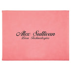Personalized Pink Certificate Holder