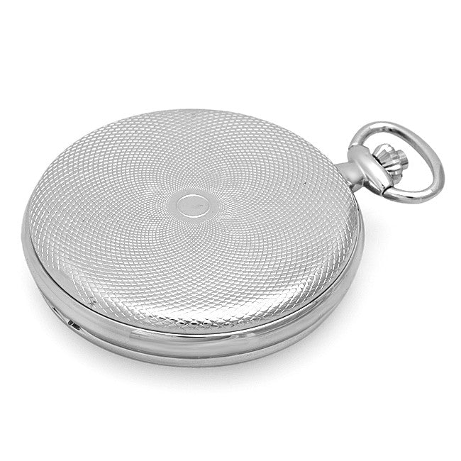 Engraved Quartz Charles Hubert Pocket Watch & Chain #3554 - Executive Gift Shoppe
