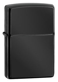 Ebony Engraved Zippo Lighter - ID# 24756