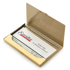 Brass Engraved Business Card Case - Executive Gift Shoppe