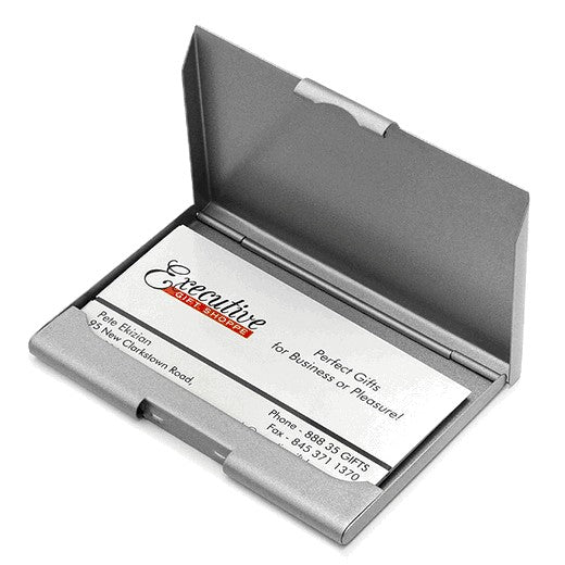Choose A Job You Love Engraved Business Card Holder - Executive Gift Shoppe