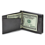 Dual Opening Personalized Credit Card Holder with Money Clip - Executive Gift Shoppe