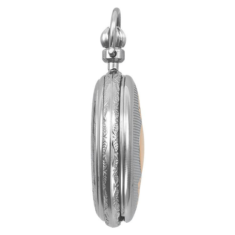 Rose Gold Charles Hubert Pocket Watch & Chain #3805 - Executive Gift Shoppe