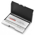 Engraved Engine Turned Business Card Holder - Executive Gift Shoppe
