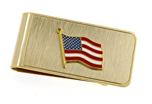 USA Flag Money Clip - Executive Gift Shoppe